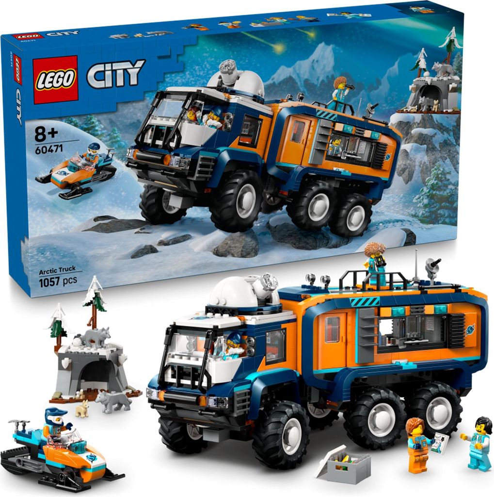 LEGO City Nákladní auto s laboratoří pro průzkumníky Obrázek produktu 