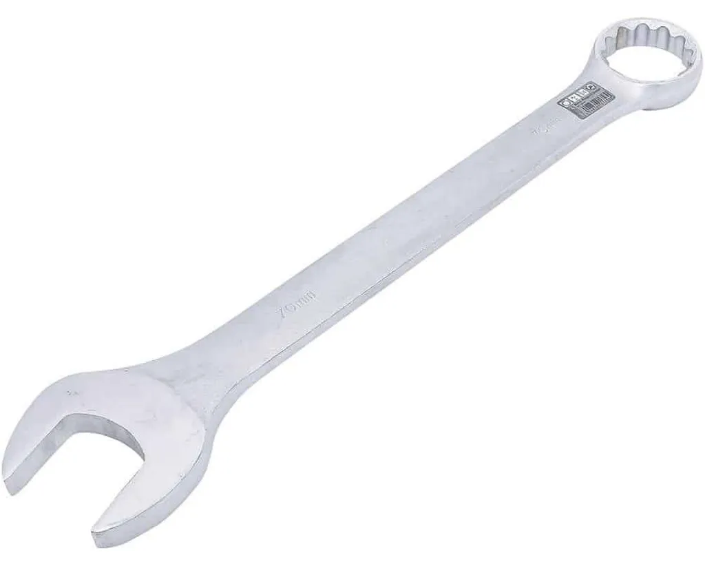 Clé Mixte 70 mm D-Work Haute Résistance en Acier Forgé Polyvalente