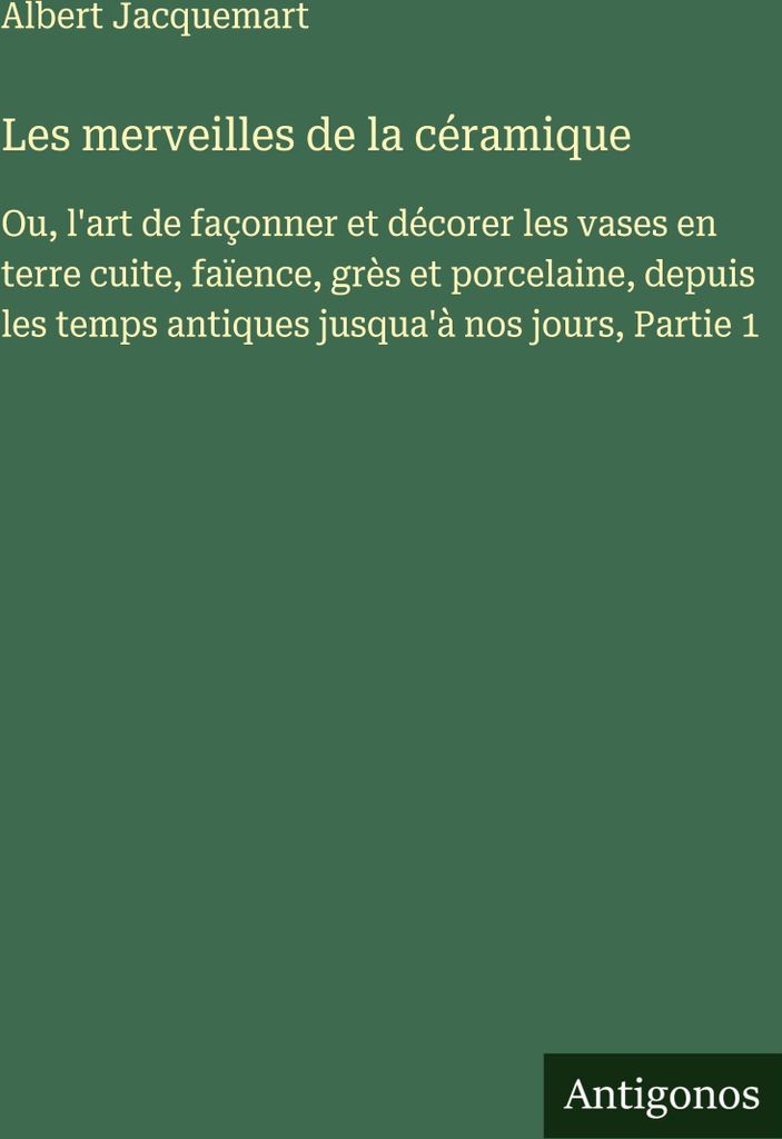 Les merveilles de la céramique