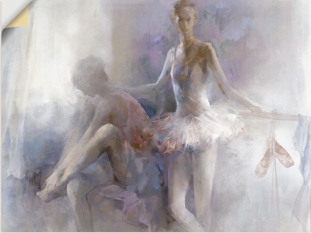 ARTland Wandbild, selbstklebend Ballett-Mädchen Größe: 30x40 cm