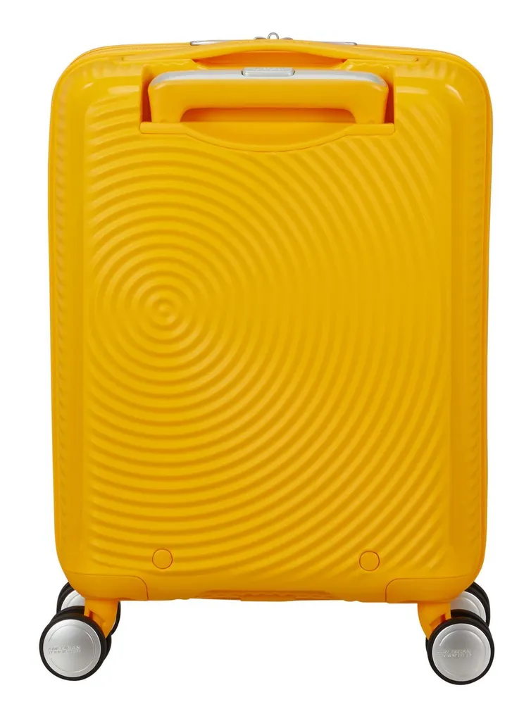 Valise Soundbox Mini Spinner 47 Jaune en Polypropylène Robuste et Légère - 5