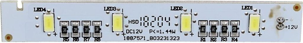 Hisense Lampenleiste HK1887571 für Kühlschrank Gefrierschrank | Leuchtstreifen, Beleuchtungsleiste, Lichtleiste