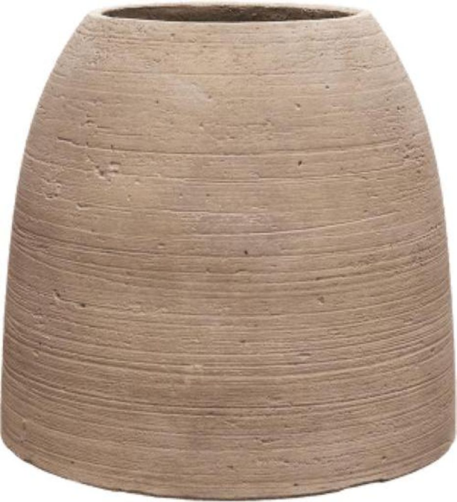 Baq Pflanzkübel Colorado Braun, Durchmesser 49 cm, Höhe 45 cm, Öffnung 27 cm