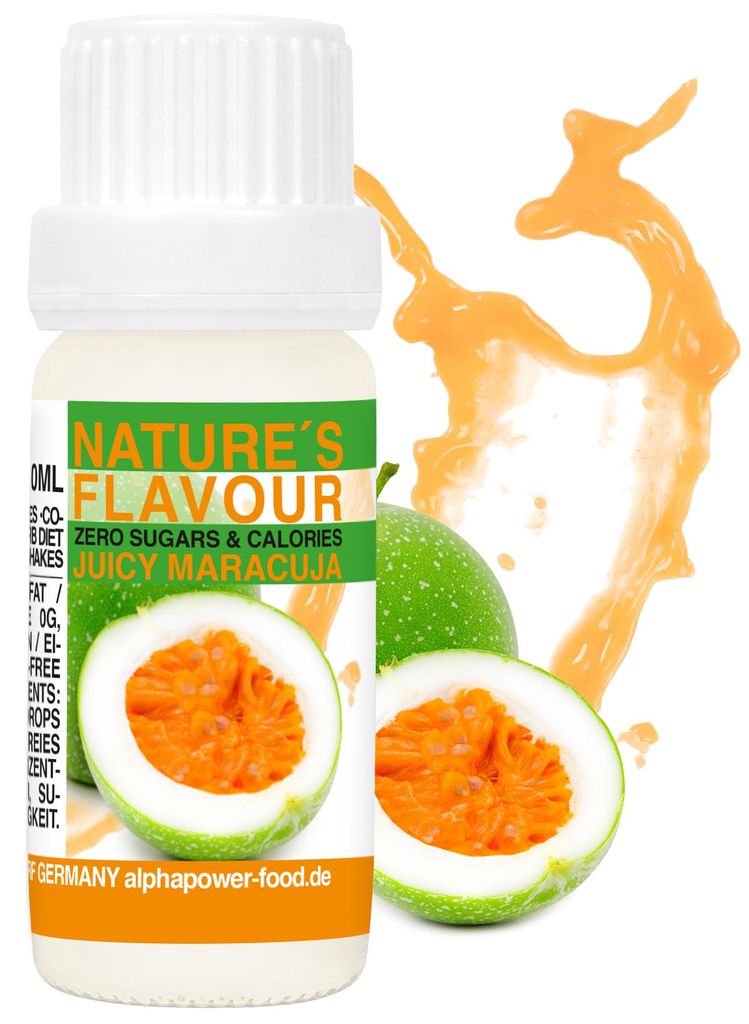 Flavour Drops Natürliches Aroma 10 ml JUICY MARACUJA