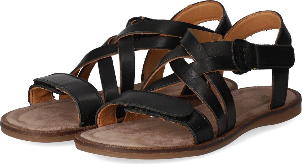 Bisgaard Sandalen CLEA Kinder Glattleder Schwarz Größe: 33