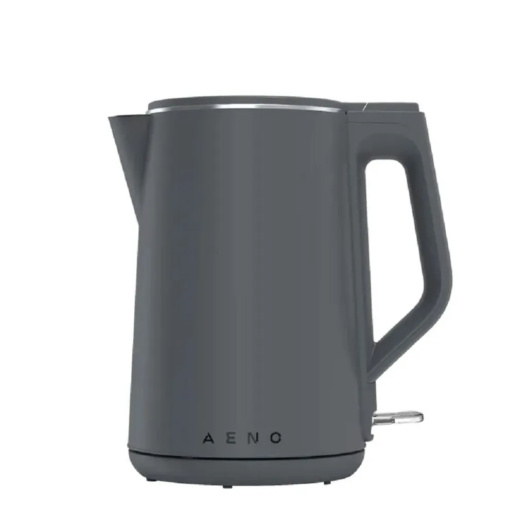 Bollitore Elettrico AENO EK4 1.5L Grigio Antracite - Sicurezza per Famiglia