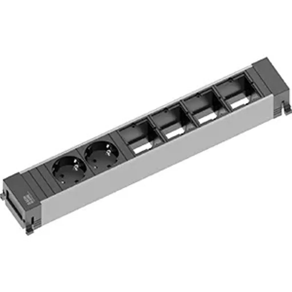 Boîtier de table à encastrer BACHMANN POWER FRAME Large modulaire