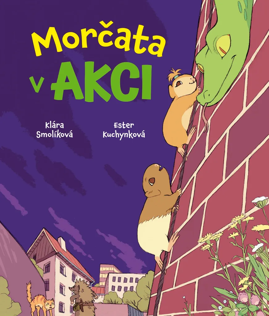 Livre BD Crew Morčata v Akci pour Apprendre le Tchèque en Lisant