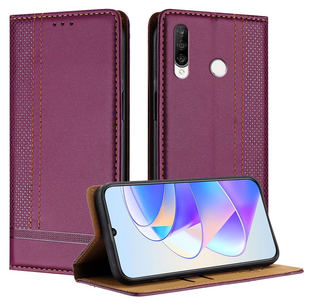 Pouzdro na mobilní telefon pro Huawei P30 Lite kožené Obrázek produktu 