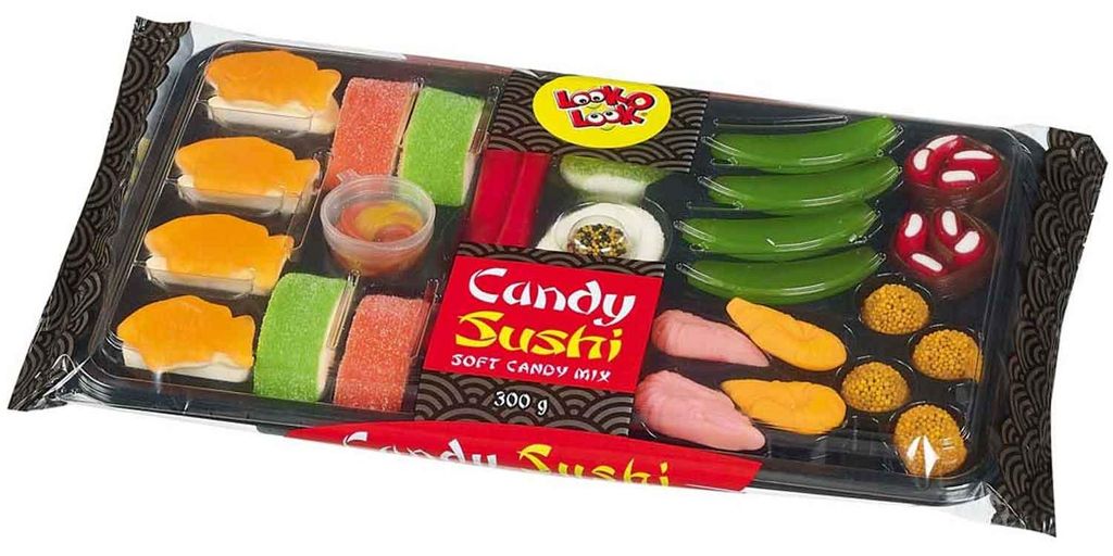 Caramelle Sushi Look-O-Look 300g Immagine del prodotto 