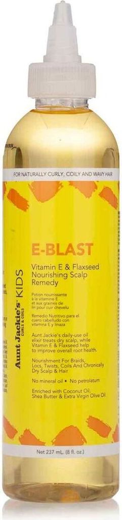 Aunt Jackie's Kids E-Blast Vitamin E & Flaxseed Nourishing Scalp Remedy 8oz 237ml