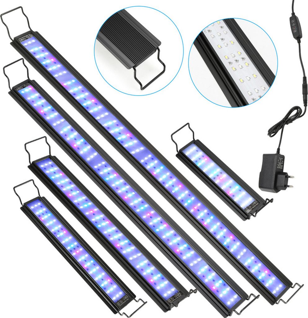Jopassy 45W LED acquario con timer pesce d'acqua salata Immagine del prodotto 