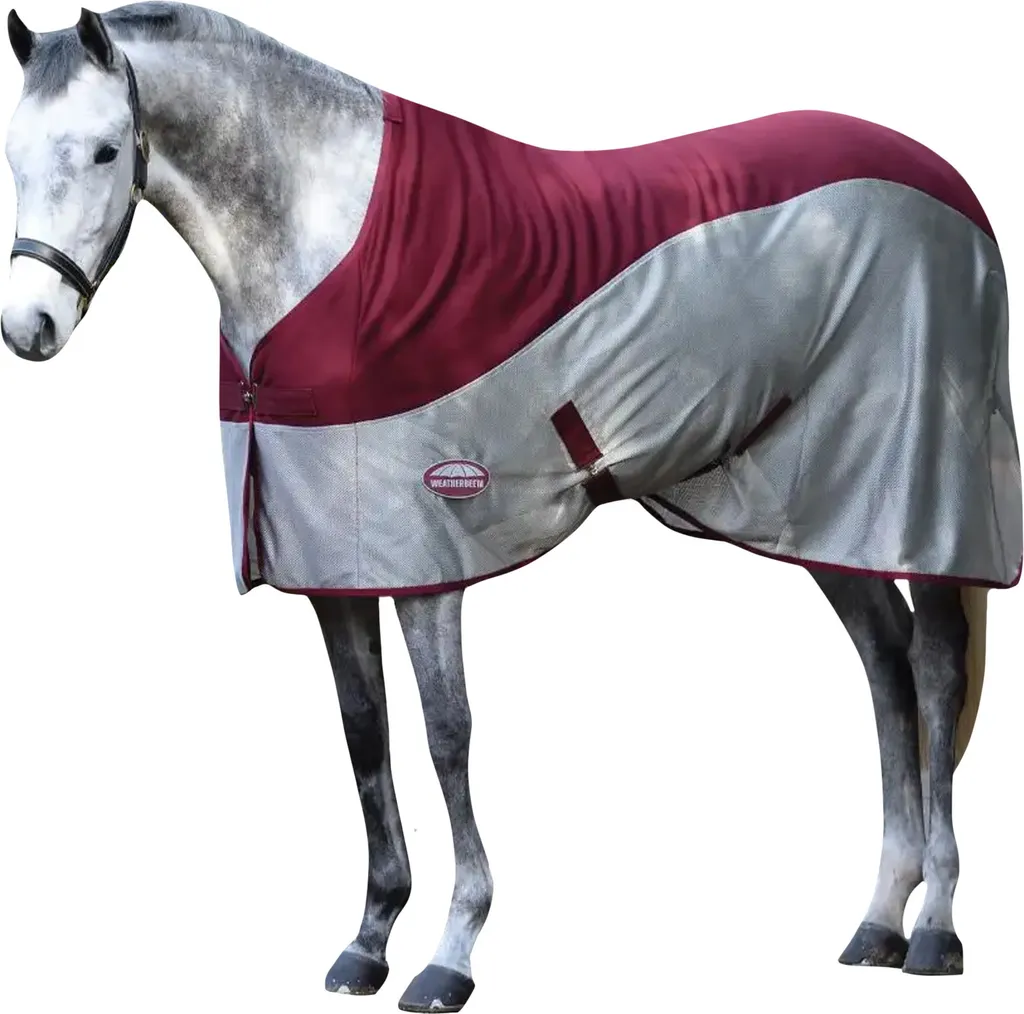 Couverture de mi-saison pour cheval Weatherbeeta Micro-Air 213cm Gris