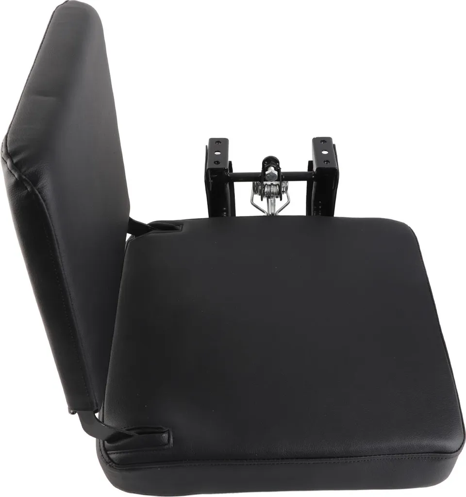 Chaise pliante de camping-car robuste noire confort Ergo-X - 2