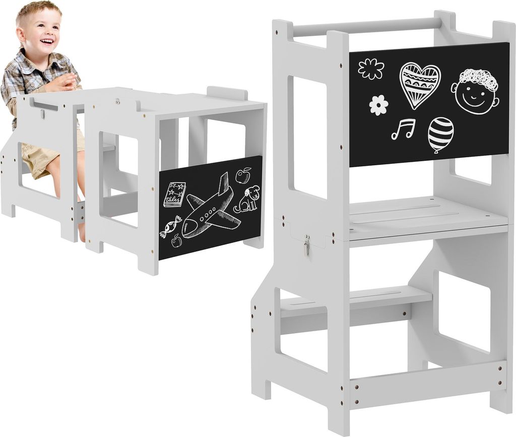 HOMCOM 3 en 1 tour d'observation enfant, tour Image du produit 
