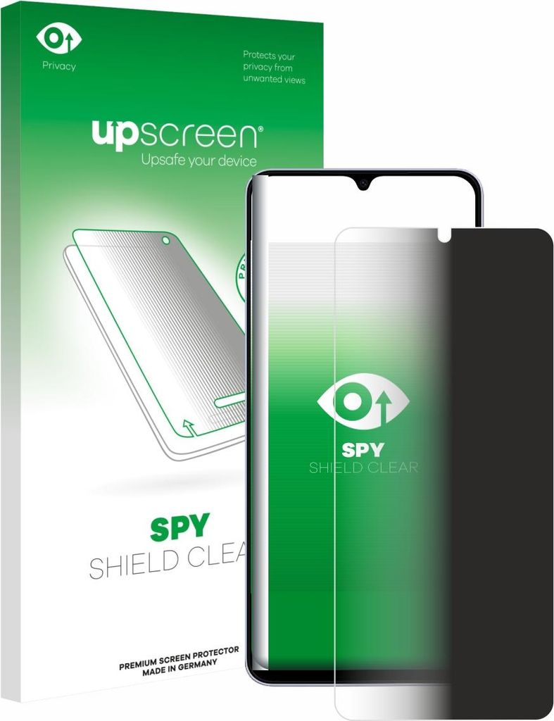 Für Samsung Galaxy A07 Sichtschutzfolie Schutzfolie upscreen Anti-Spy Privacy Sichtschutz Blickschutz Display Schutz Folie Blaulichtfilter