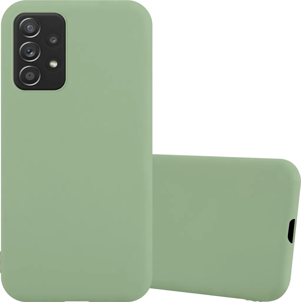 Cover Verde Samsung A52 Cadorabo - Accessorio Trendy in Silicone TPU