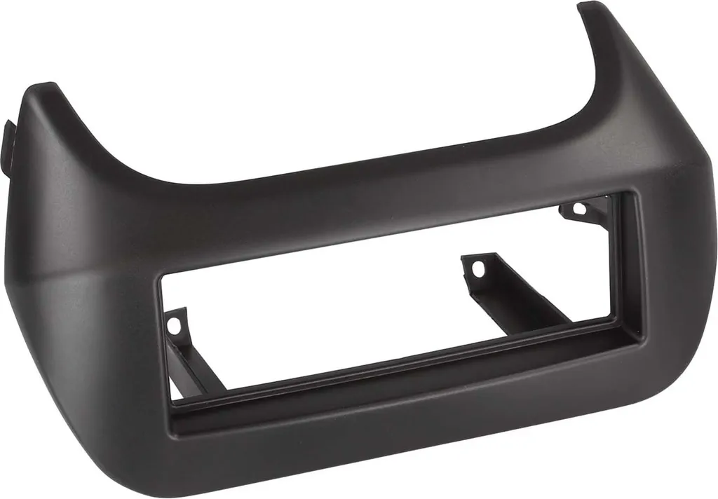 pannello radio 1-DIN Citroen / Fiat / Peugeot 2008> nero - 1