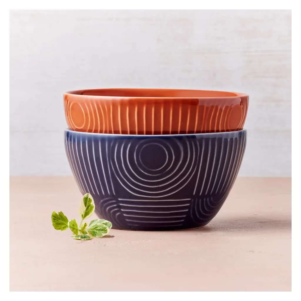 Set Aperitivo ARC Terracotta 4 Pezzi - Ciotole 12cm per Tapas e Snack - 4