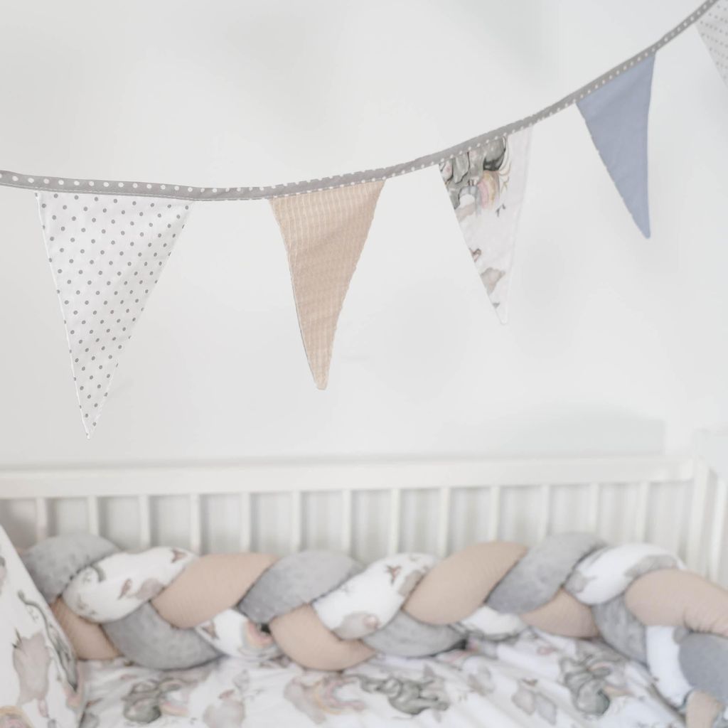 Wimpelkette Kinderzimmer - Wimpel Girlande Outdoor Produktbild 5