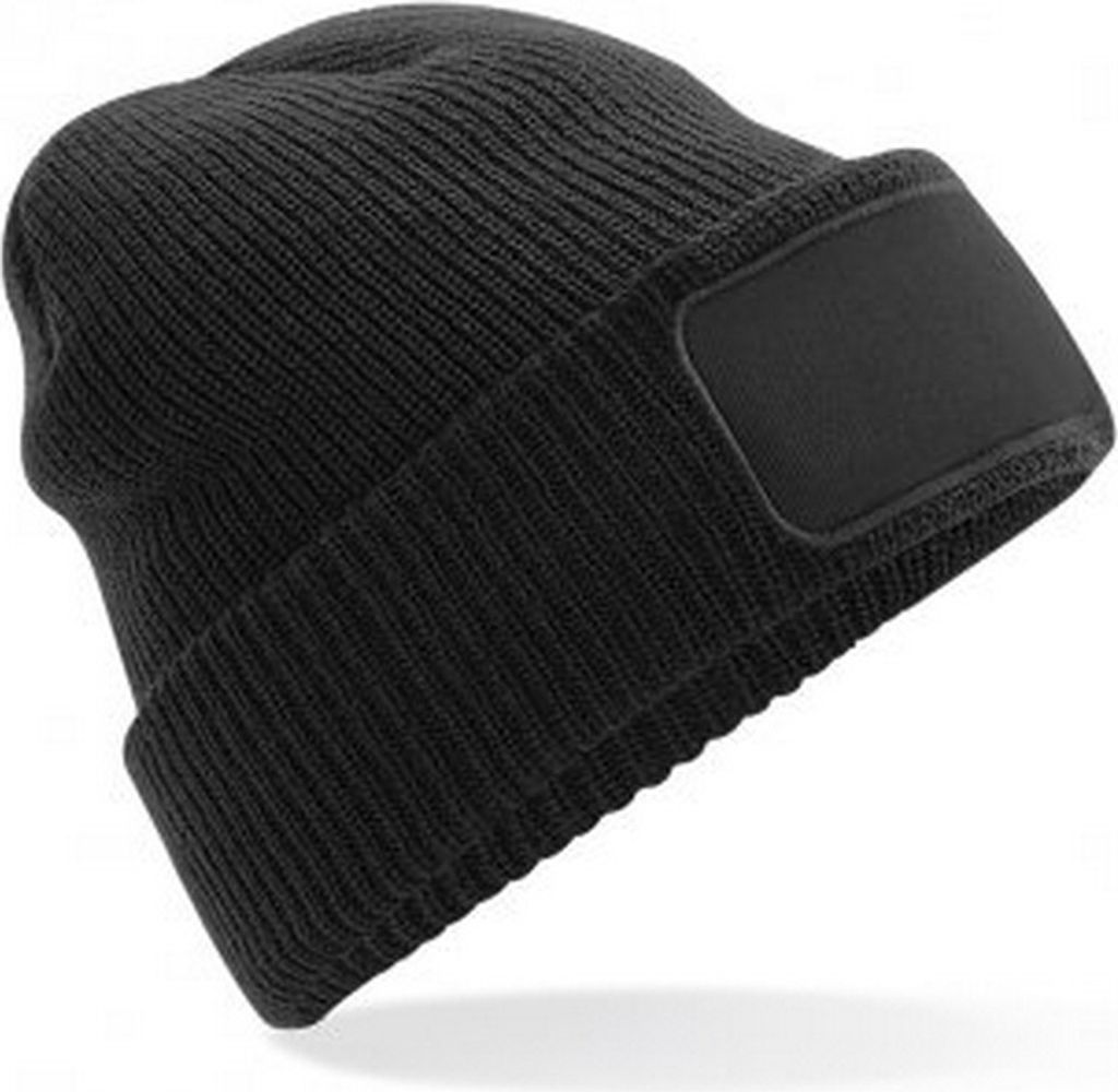 Beechfield Erwachsene Thinsulate Printers Beanie PC3366 (Einheitsgröße) (Schwarz)