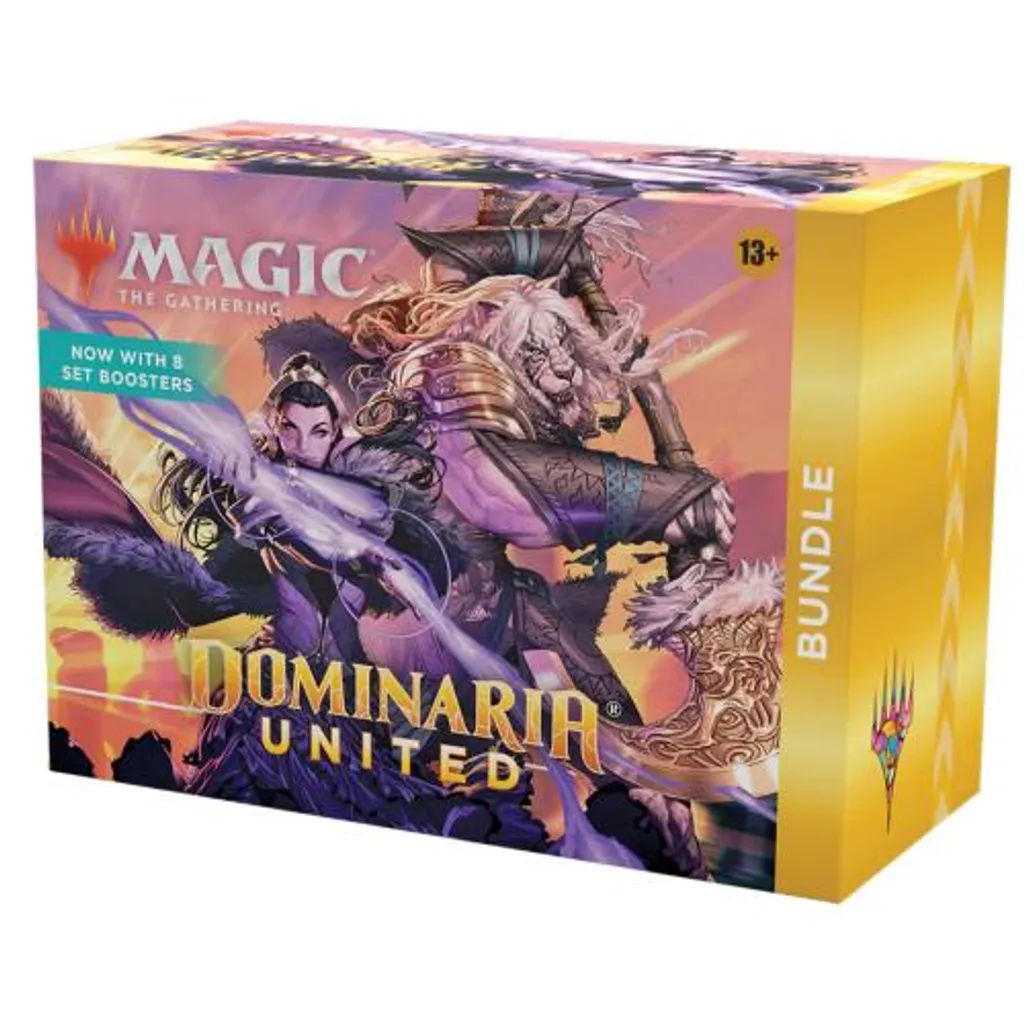 Coffret Magic Dominaria United Bundle avec 8 Boosters et Accessoires