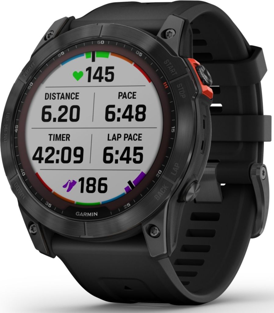Garmin fenix 7X Solar czarny/ciemnoszary Zdjęcie produktu 13