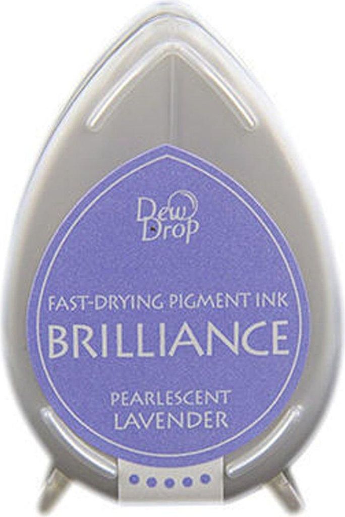 Tsukineko | Brilliance dew drop ink pad pearl Lavender