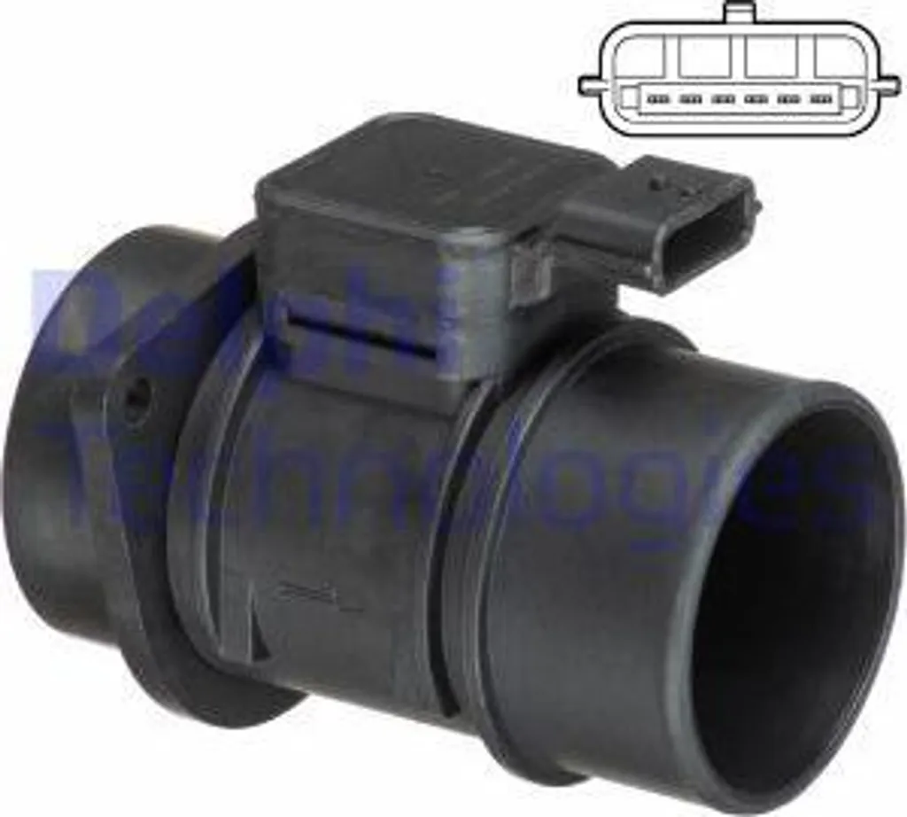 Débitmètre de masse d'air pour moteur Renault et Dacia Twingo Kangoo