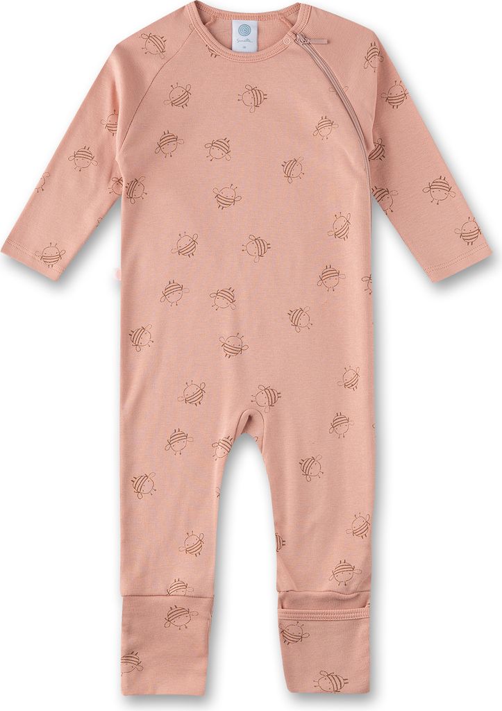 Sanetta Baby-Strampler rosa Bienen 98