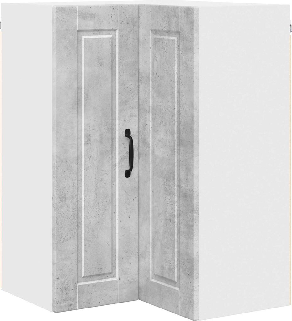 Küchenschrank mit Tür Beton Grau 57 x 57 x 80 cm Holzwerkstoff