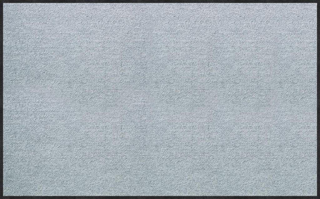 Salonloewe Monochrome UNI SILBERGRAU Fußmatte Wohnmatte in verschiedenen Größen