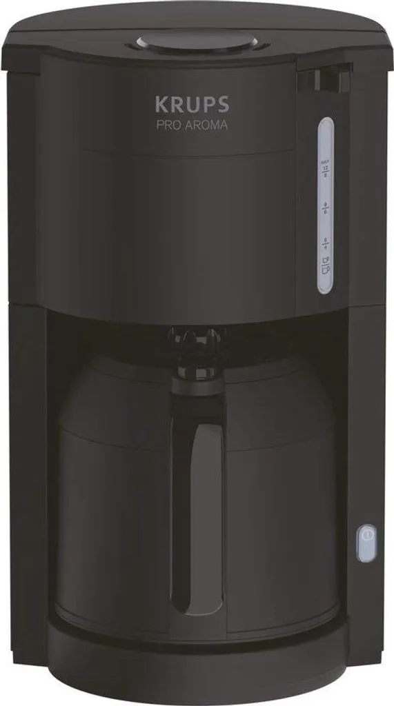 Machine à café 1 L capacité 15 tasses noir - Système anti-goutte inclus