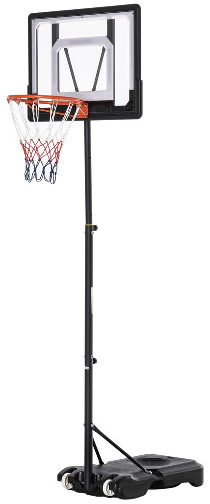 HOMCOM Basketball-Ständer höhenverstellbar Basketballanlage Produktbild 