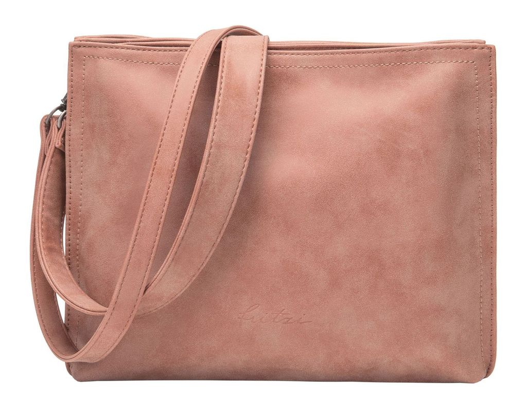 Fritzi aus Preußen Schultertasche Mimie02 Vintage Hobo Bag Vintage altrosa