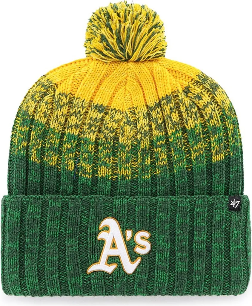 Casquette Verte Oakland Athletics MLB Cascade 47 Brand Ajustable et Confortable