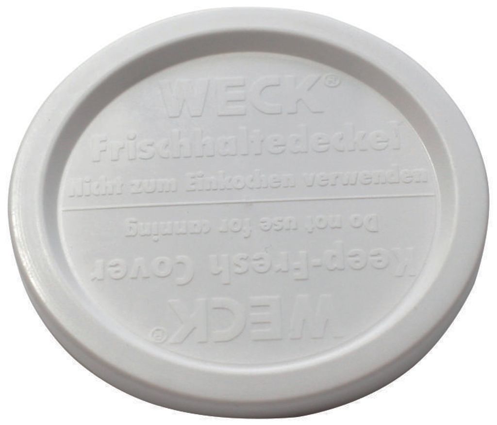 WECK Frischhaltedeckel 100mm 5 Stück Verkaufseinheit 121908 Produktbild 