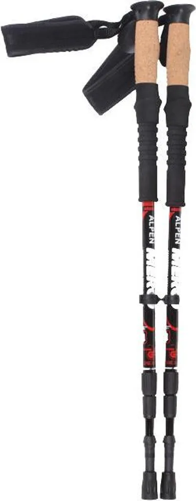Bâtons de trekking Merco Alpen avec poignée ergonomique et anti-choc