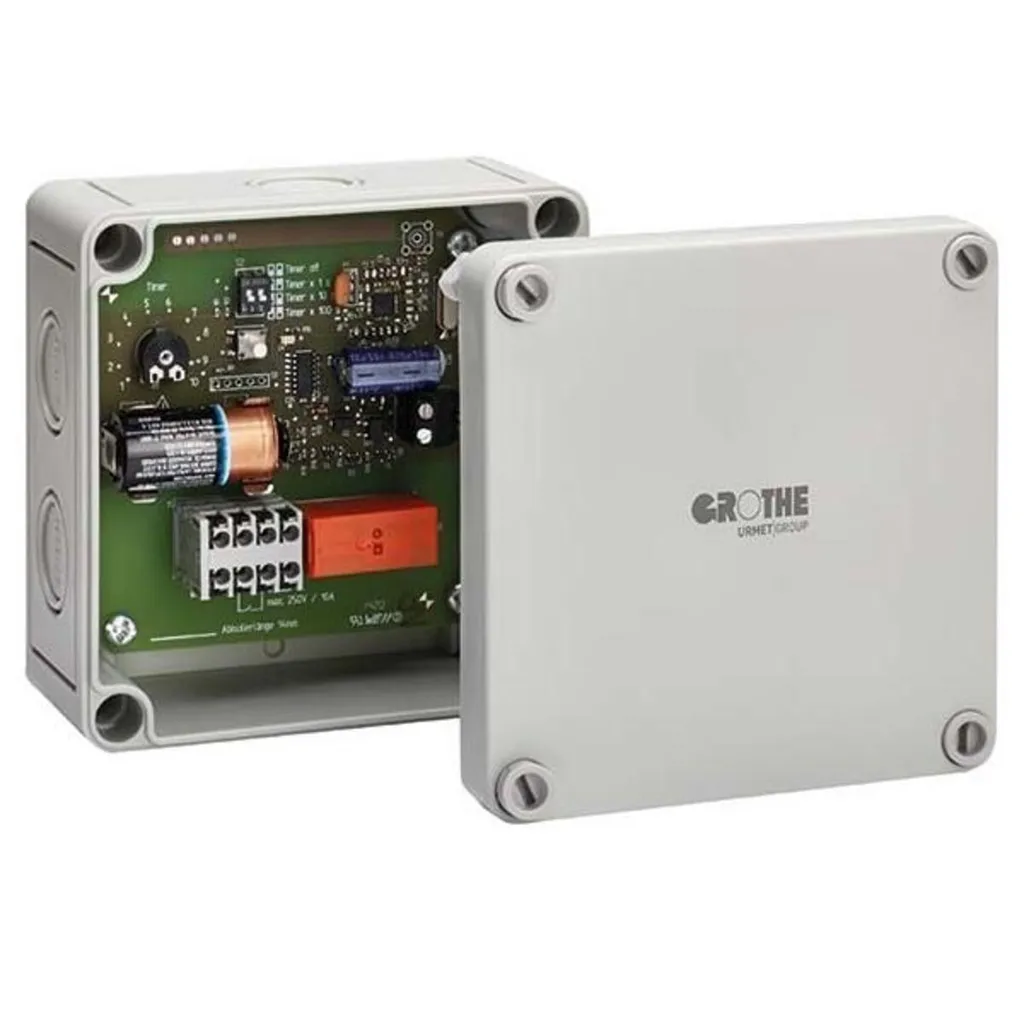 Grothe 43385 Relais de Puissance Gris - Module de Commande Fiable 230V