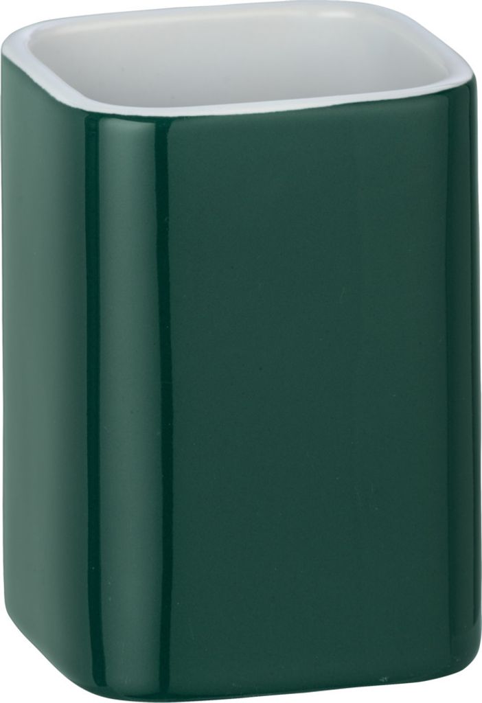 Zahnputzbecher Elmo Grün Keramik