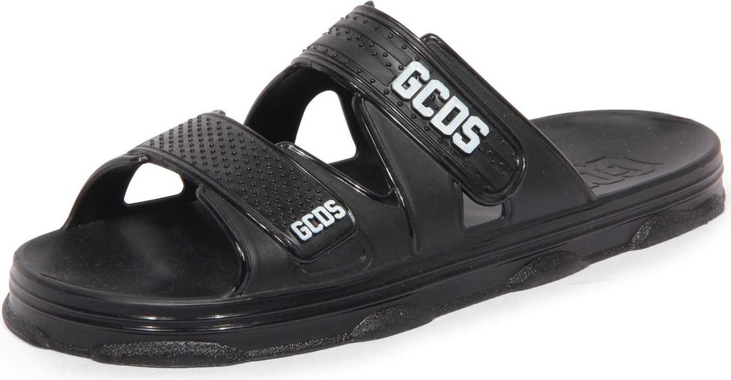 I1501 ciabatta uomo GCDS man gum slippers black