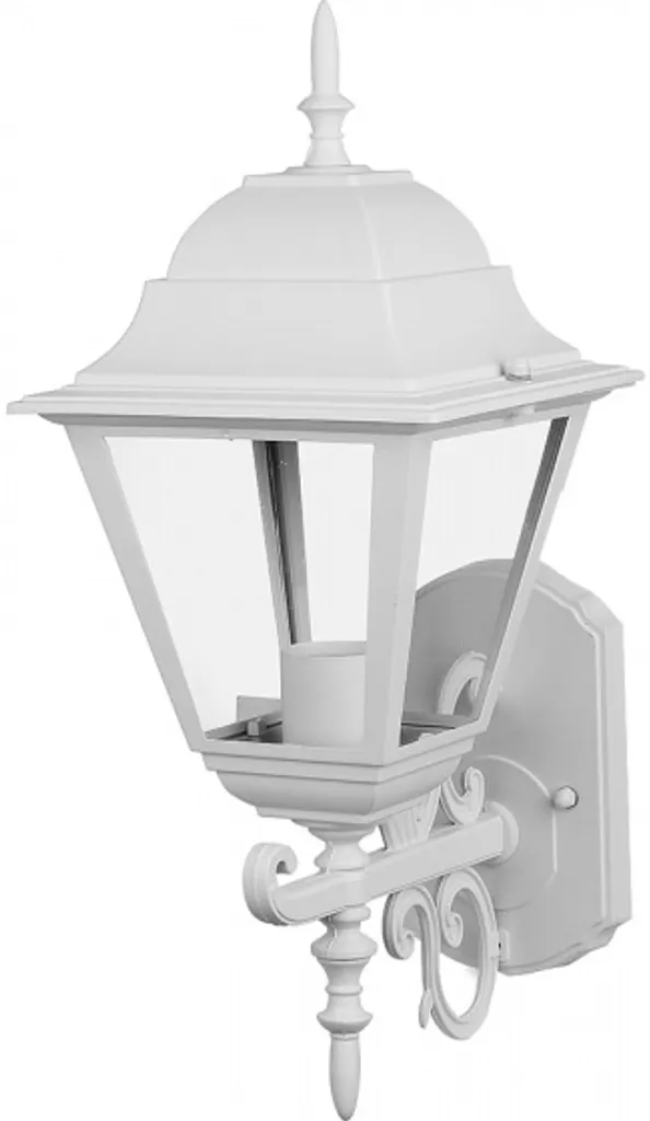Lanterne murale extérieure blanche en aluminium V-TAC 761 IP44 E27