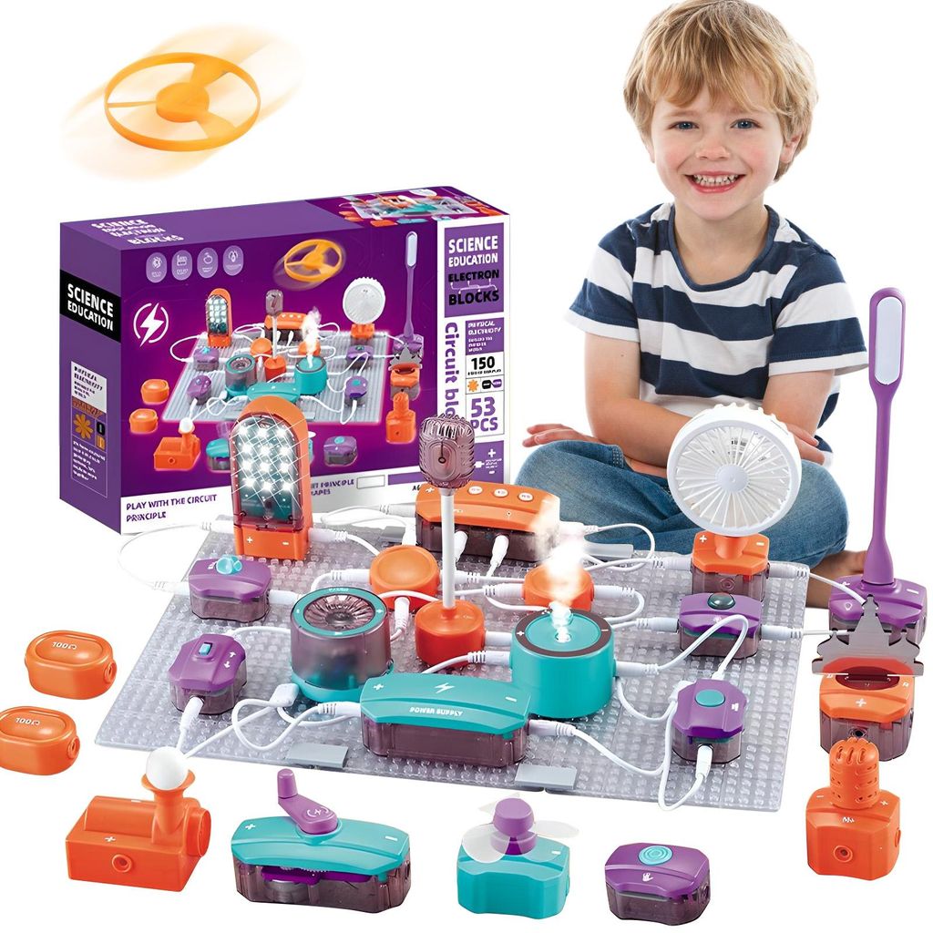 kit pédagogique de 53 pièces | Kit de circuit électrique | Image du produit 
