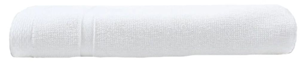 The One Towelling - Badetuch, recyceltes Material LT1016 (140 cm x 70 cm) (Schneeweiß (Farbe))