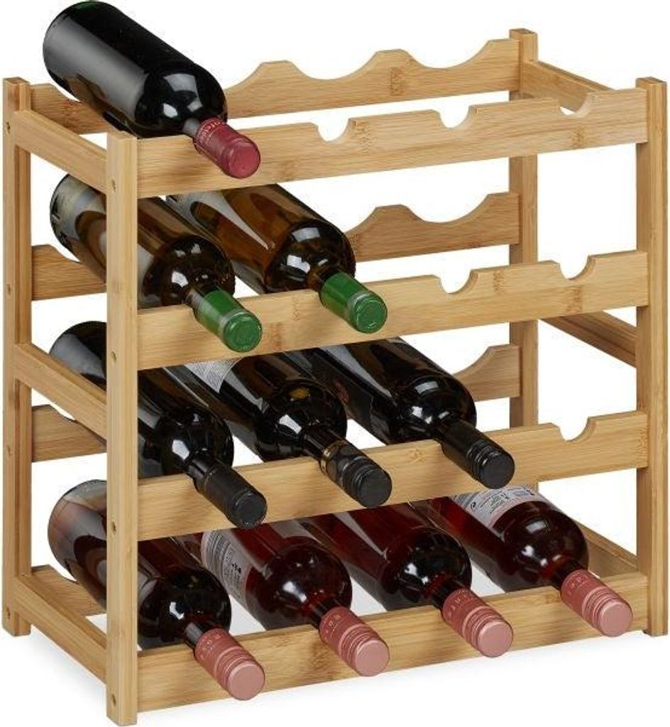 Weinregal für 16 Flaschen