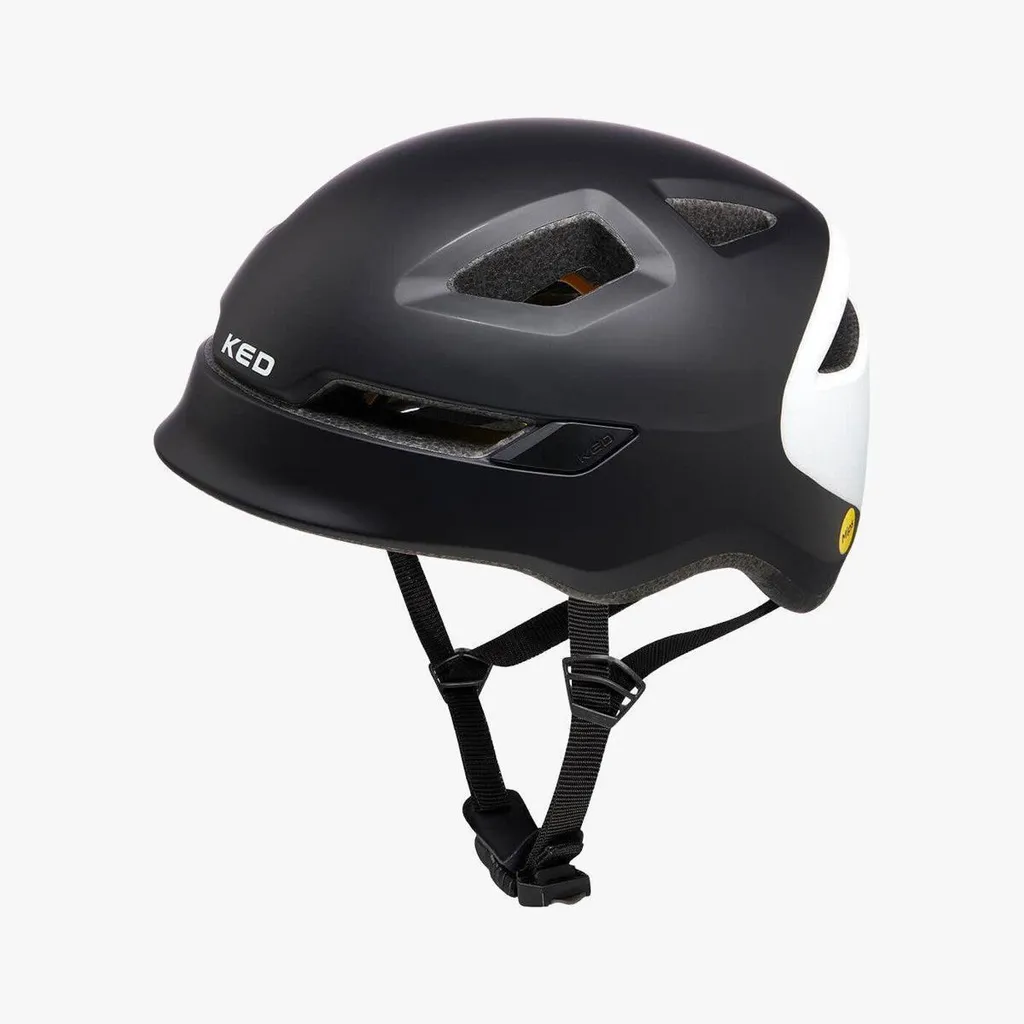 Casque de Vélo Urbain POP II MIPS Noir Mat S - Protection de Tête Mixte