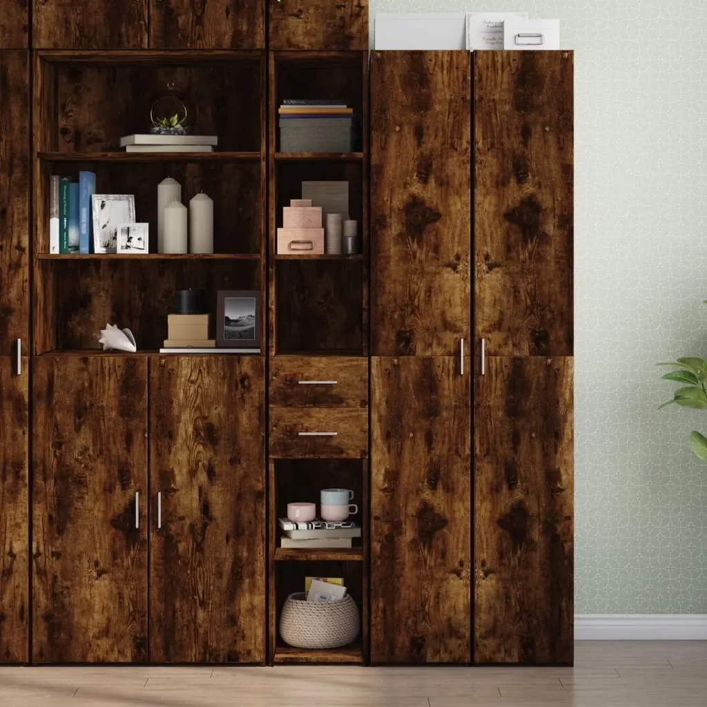 Offerta Credenza vidaXL 30x42,5x185 cm - Miglior Prezzo Rovere Fumo