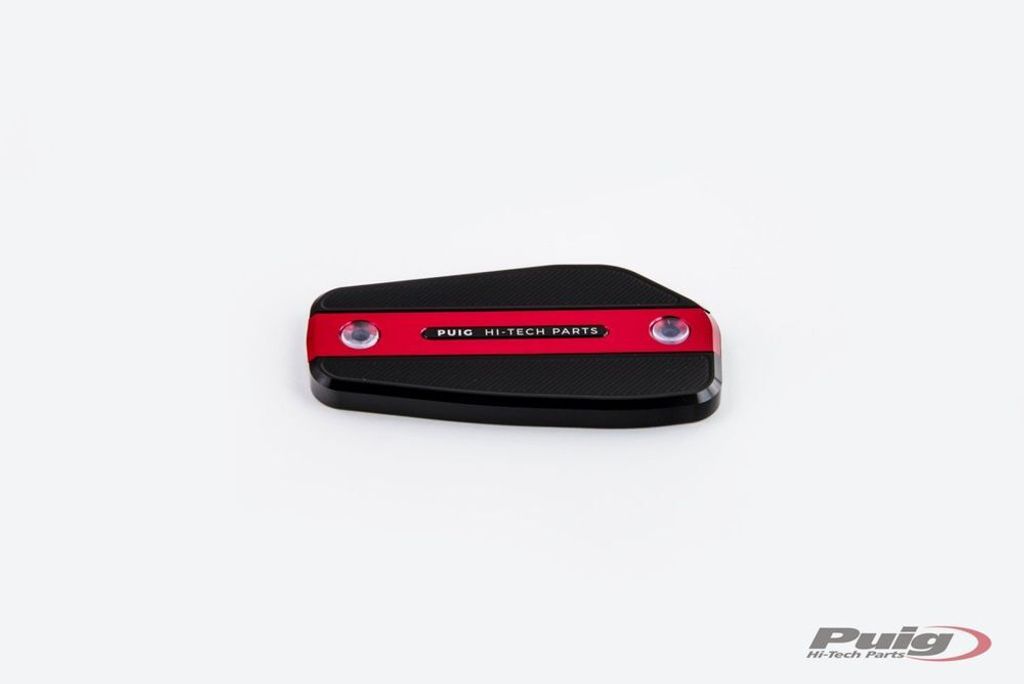 PUIG 3648R Vorderer Bremsflüssigkeitsbehälterdeckel passend fuer SUZUKI GSX-S1000 Rot