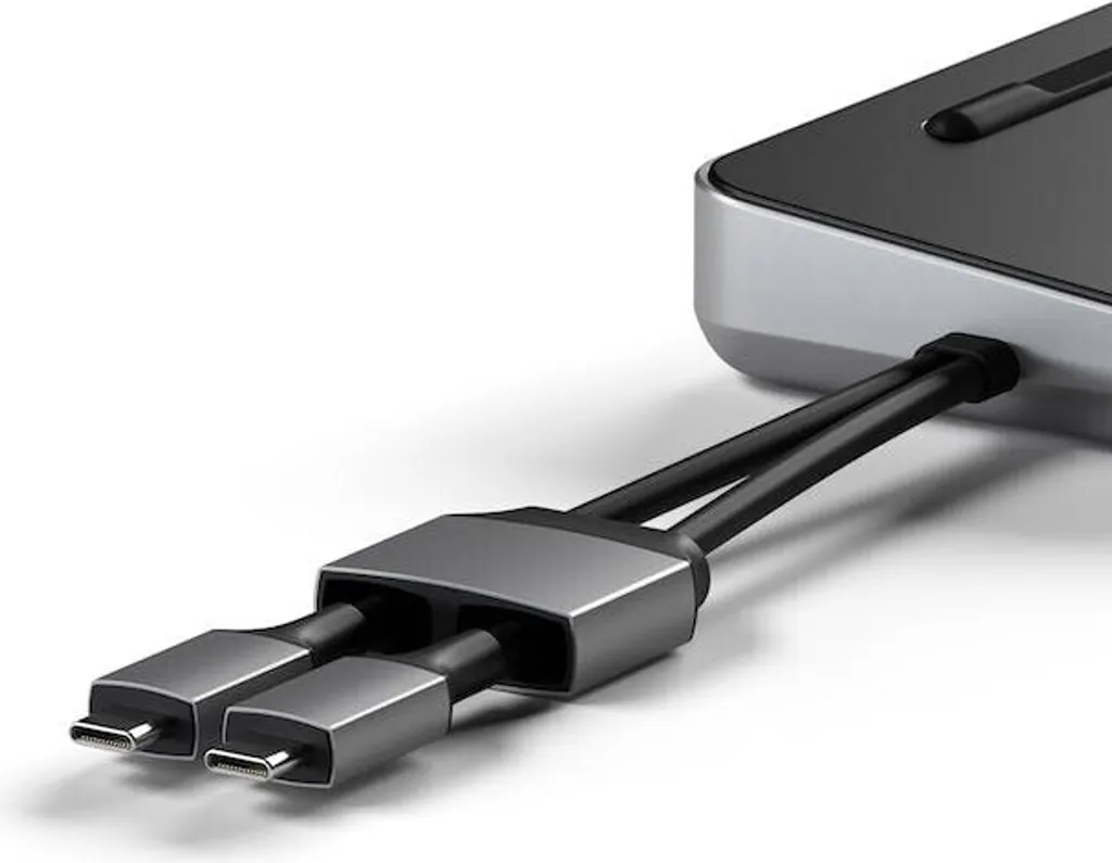 Dock USB-C Satechi pour Double Écran et Périphériques - Support Bureau - 9