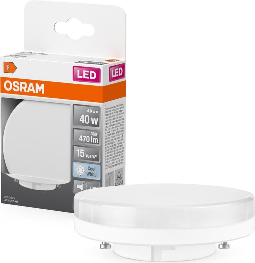 LEDVANCE 4058075433465 LED žárovka Studená bílá 4000 K 4,9 Obrázek produktu 